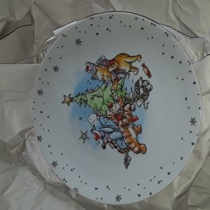 Disney Winne the Pooh 4pc Dinner Plates